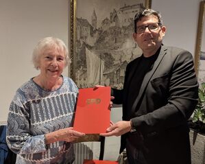 Ehrung von Mia Wachs